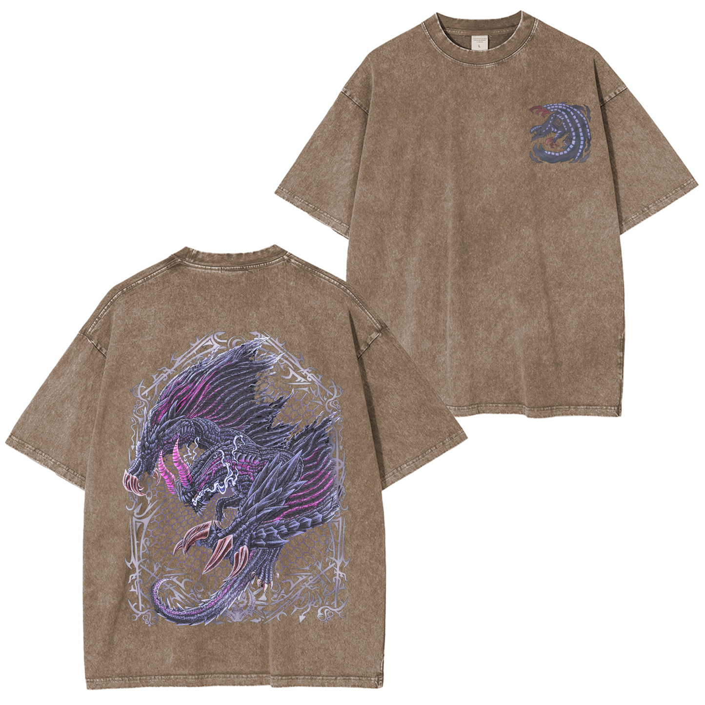 Gore Magala the Black Eclipse Game Unisex Washed T-Shirt