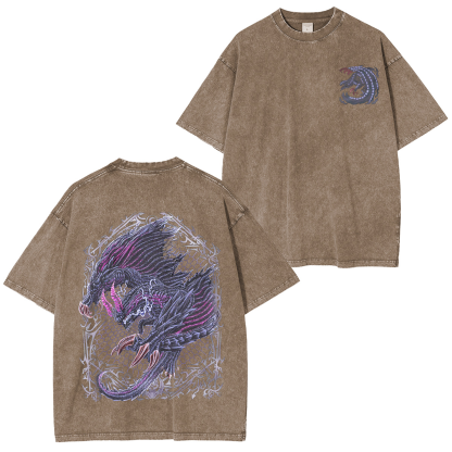 Gore Magala the Black Eclipse Game Unisex Washed T-Shirt