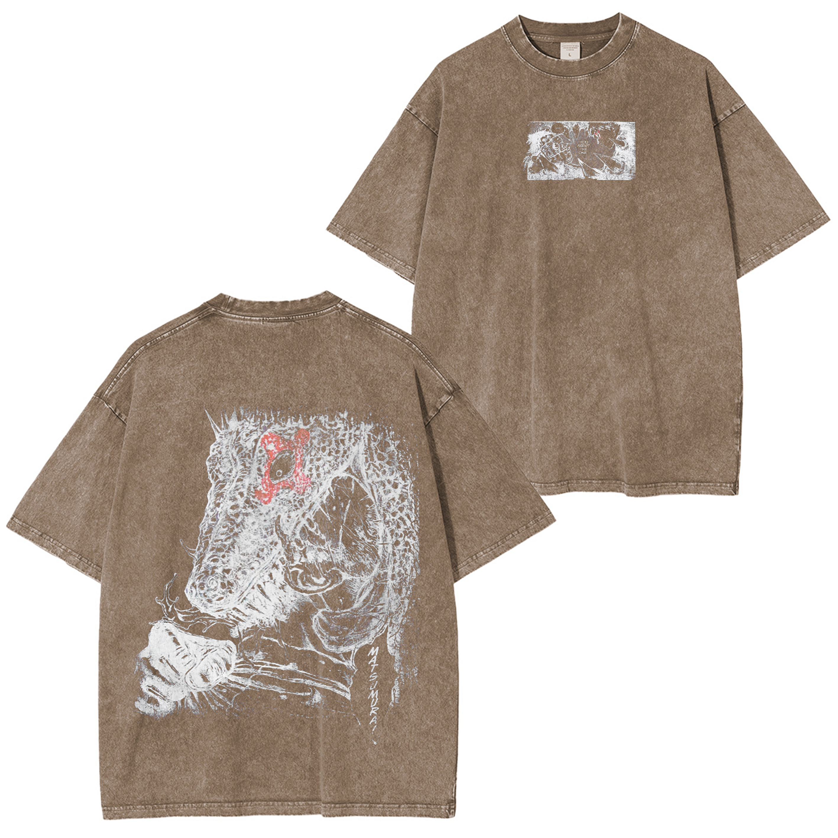 Dorohedoro Anime Unisex Washed T-Shirt