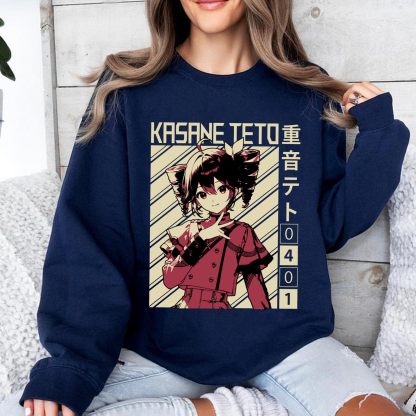 Kasane Teto Anime Unisex T-shirt/Crewneck/Hoodie