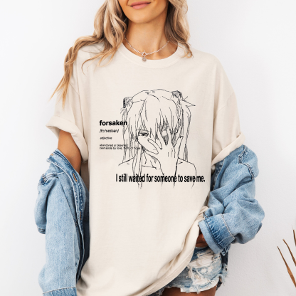 Asuka, Evangelion Anime Oversize Unisex Shirts/Crewneck/Hoodie