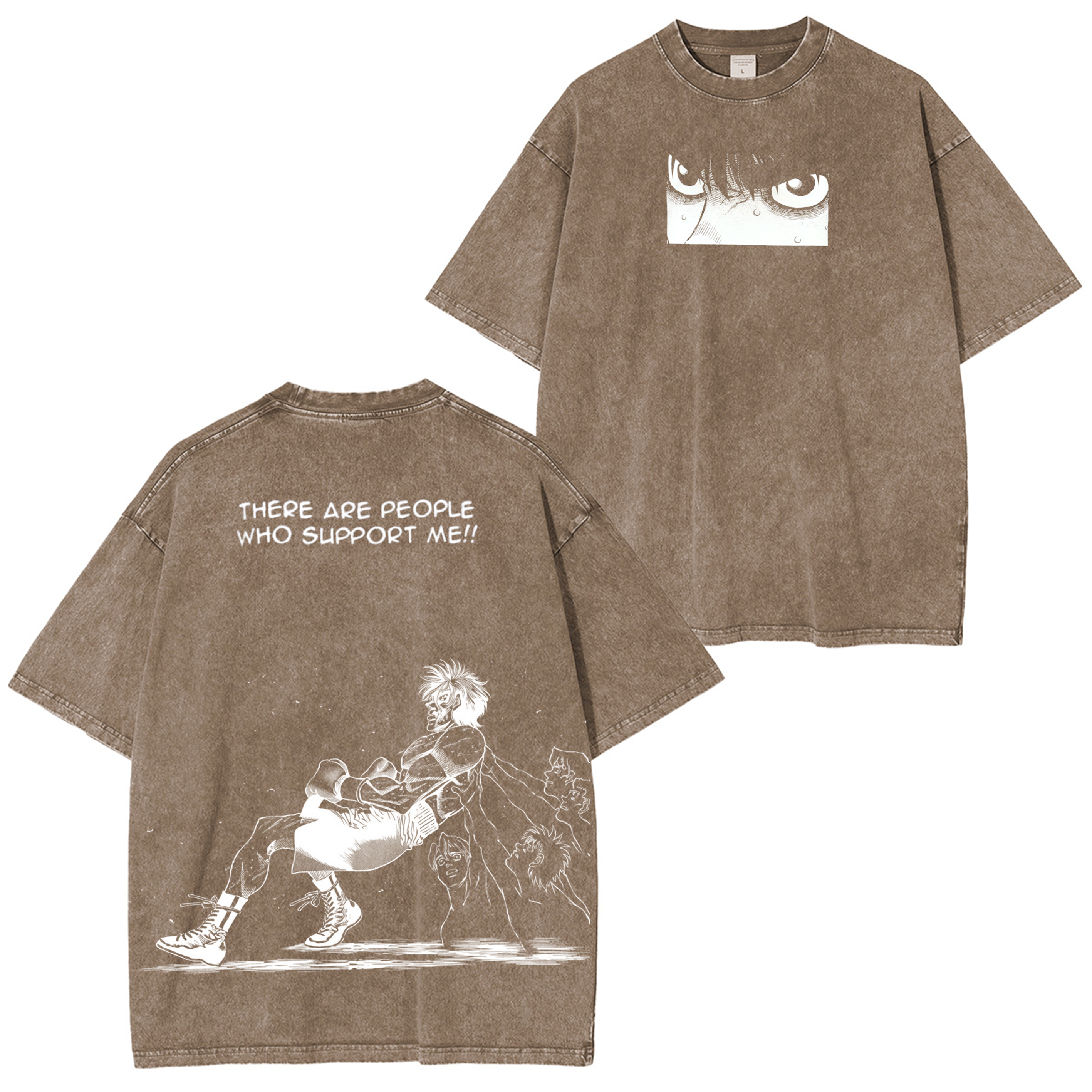 Hajime no Ippo Anime Unisex Washed T-Shirt