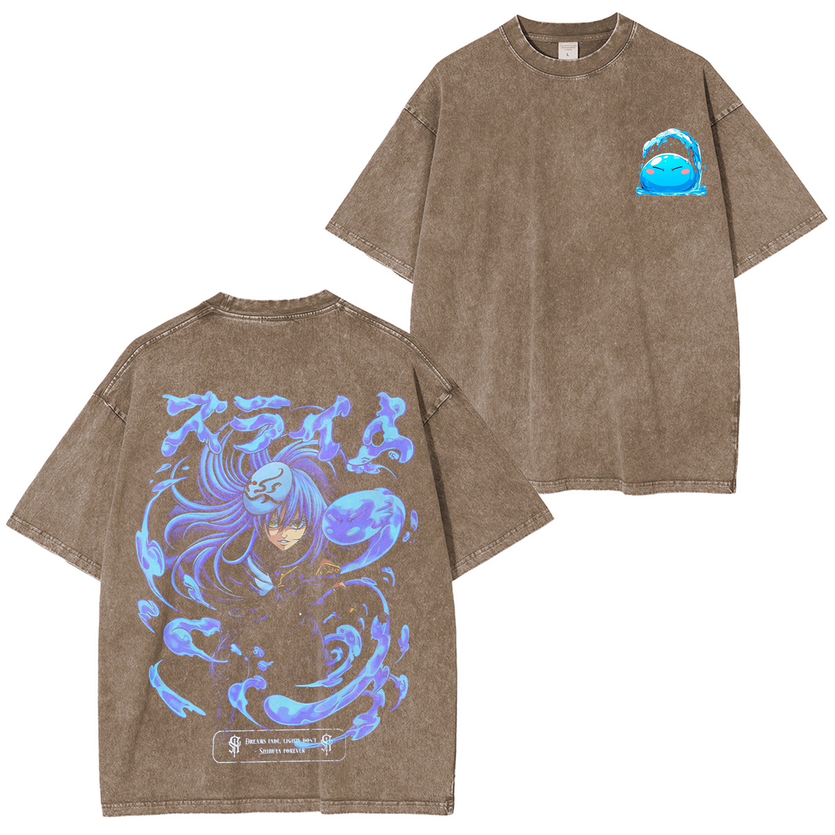 Rimuru Tempest Anime Unisex Washed T-Shirt