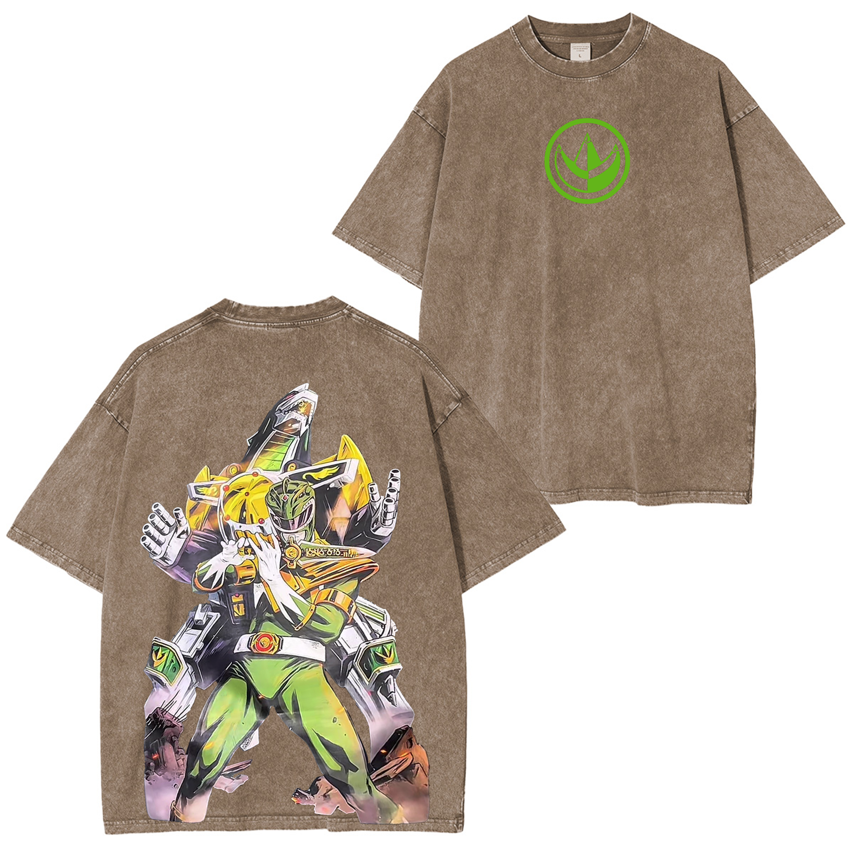 Green Ranger-Rodrigo Lorenzo Unisex Washed T-Shirt