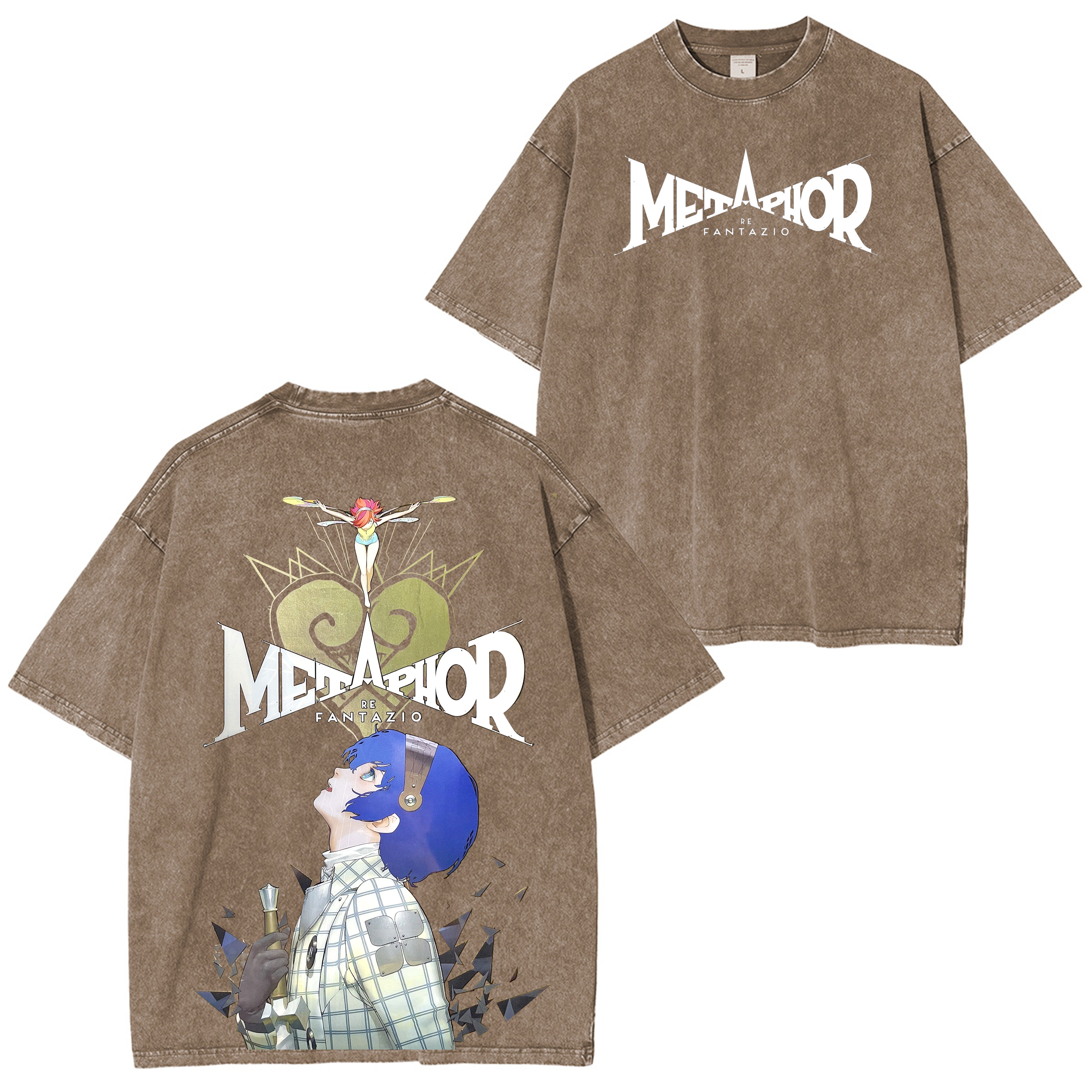 Metaphor ReFantazio Game Unisex Washed T-Shirt