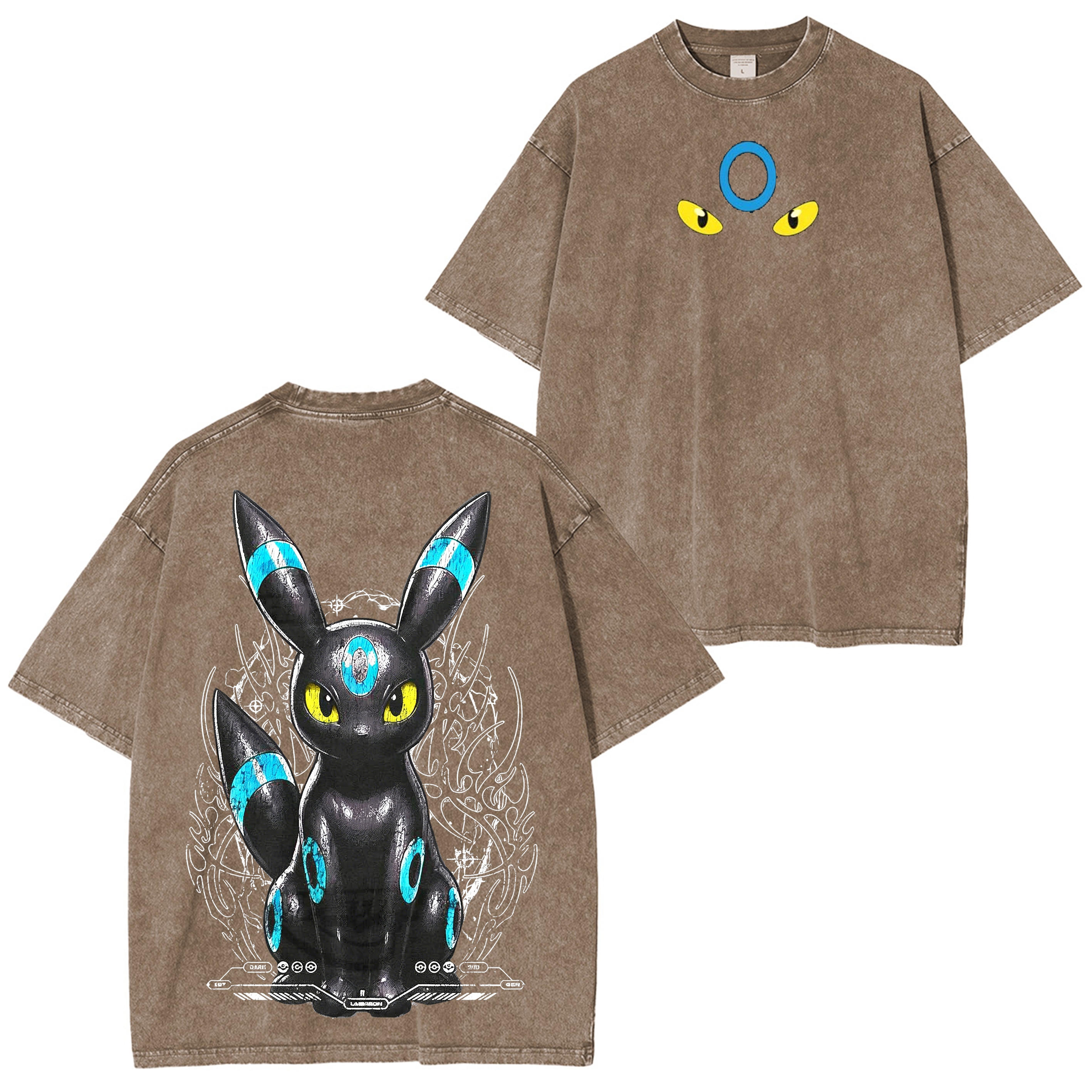 Pokemon anime Unisex Washed T-Shirt