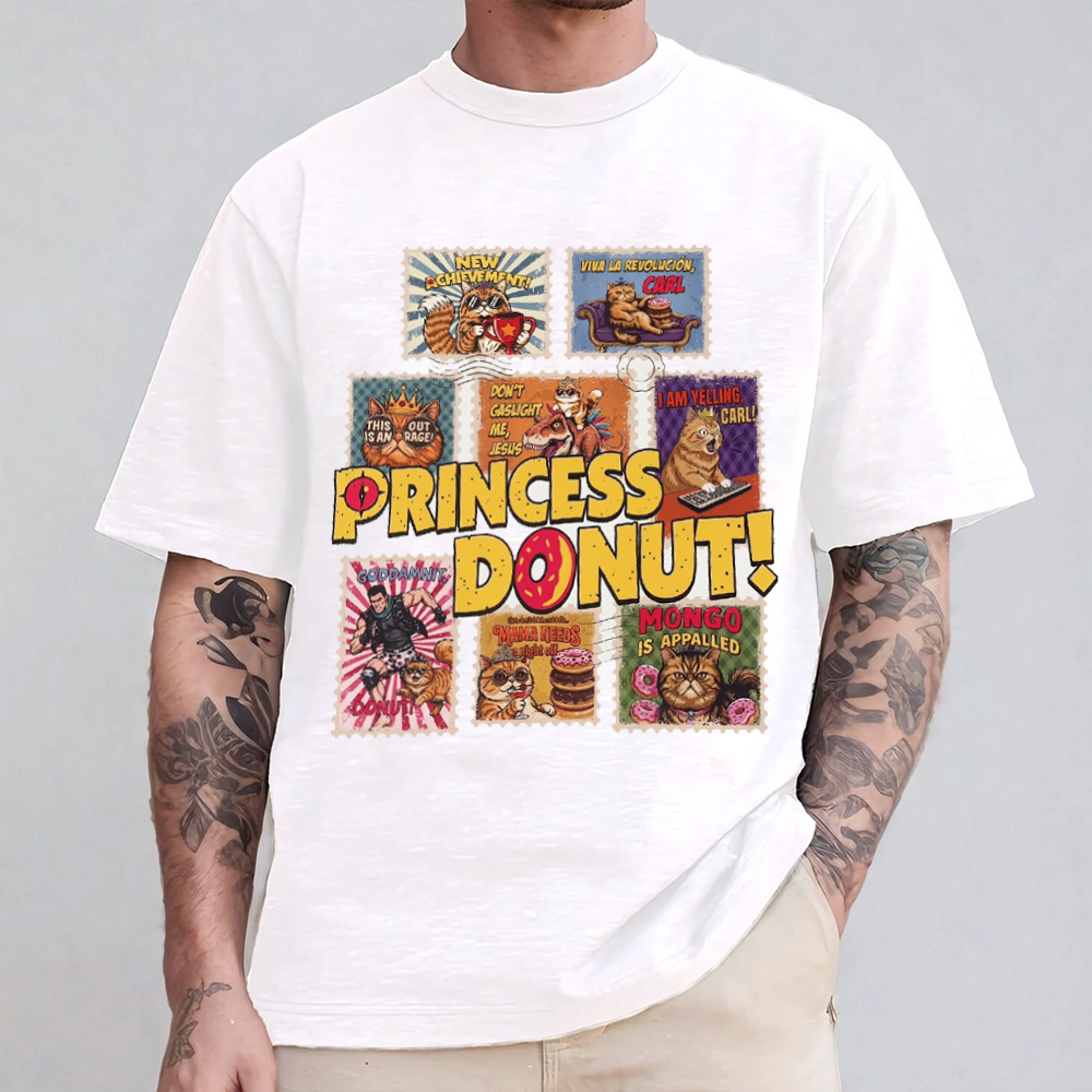Dont Gaslight Me Jesus Princess Donut Unisex Shirts/Crewneck/Hoodie