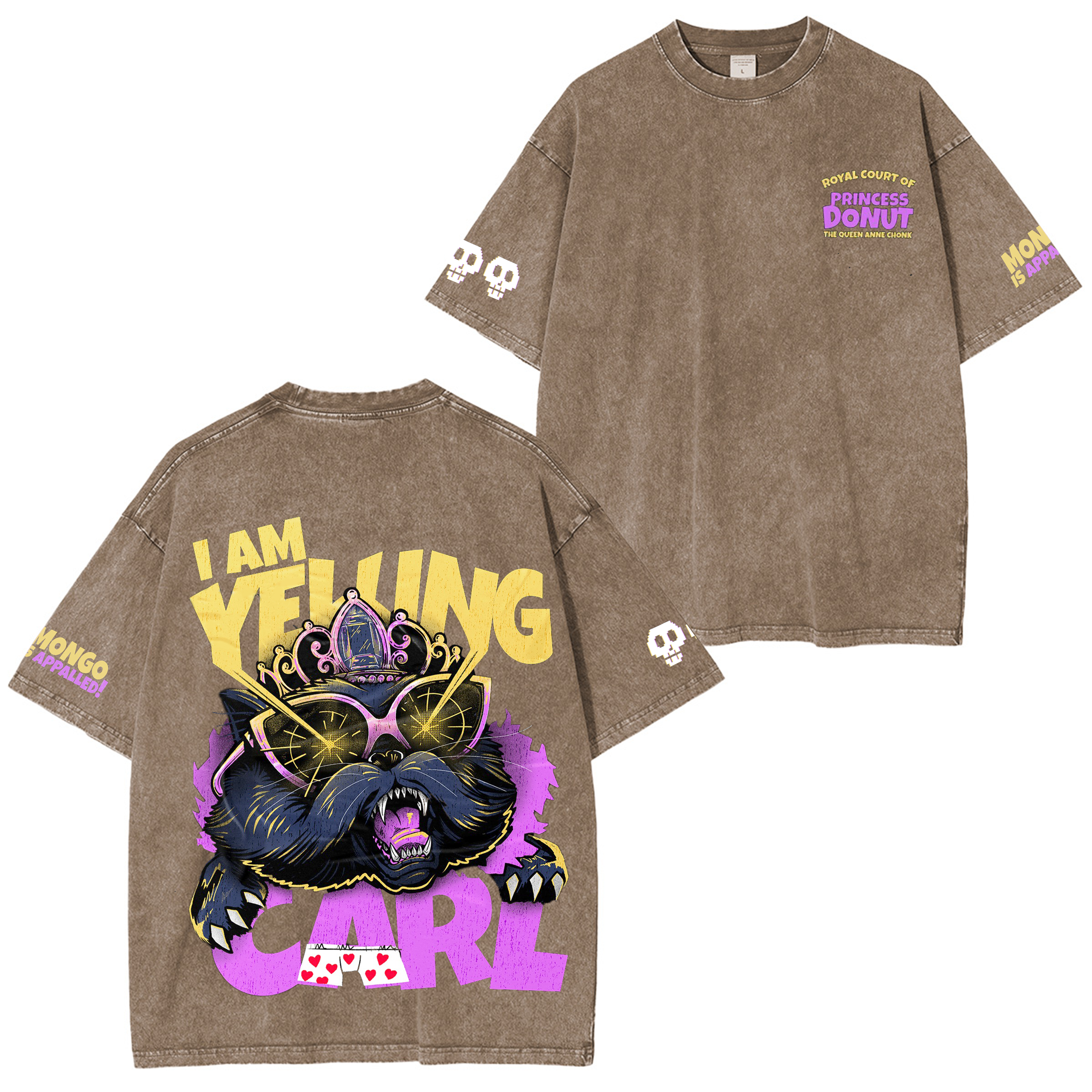 Princess Donut,Dungeon Crawler Carl Unisex Washed T-Shirt