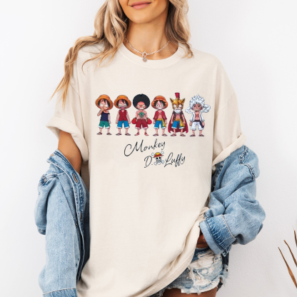 Luffy One Piece Oversize Unisex Shirts/Crewneck/Hoodie