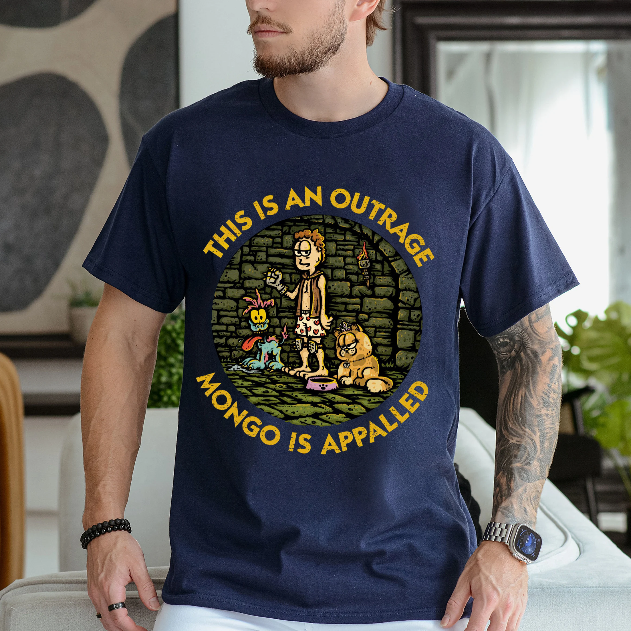This Empty Food Bowl Is An Outrage! Dungeon Crawler Carl Fan Graphic Unisex T-shirt/Crewneck/Hoodie