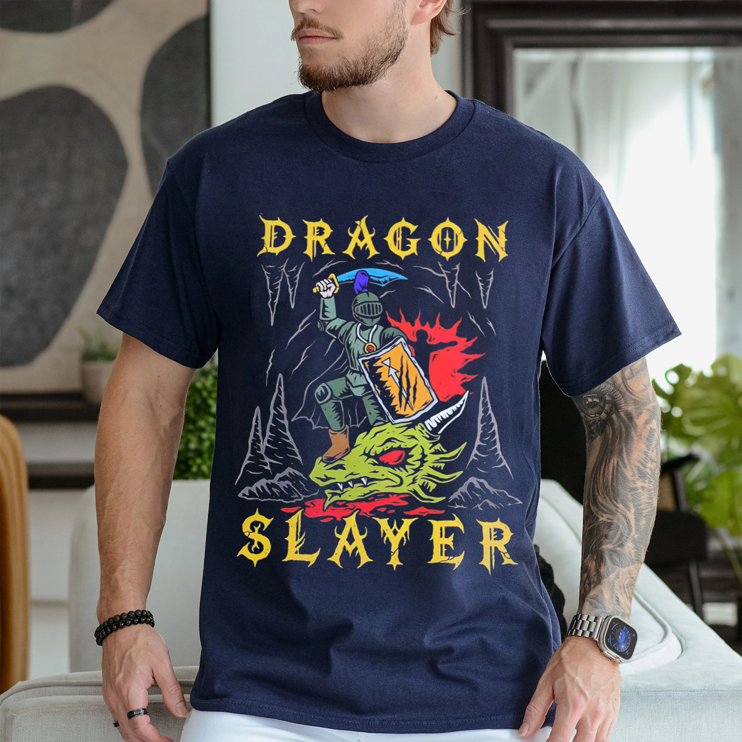 OSRS Dragon Slayer  Graphic Unisex T-shirt/Crewneck/Hoodie