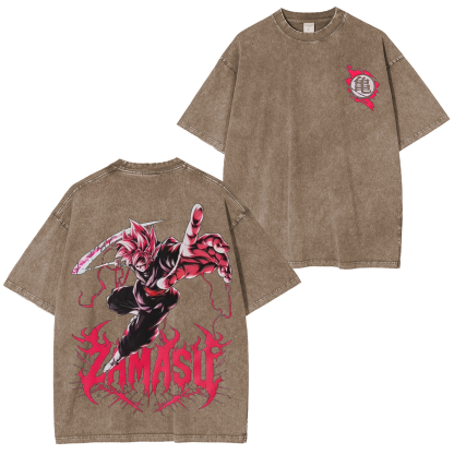 Goku Dragon Ball Z Anime Unisex Washed T-Shirt