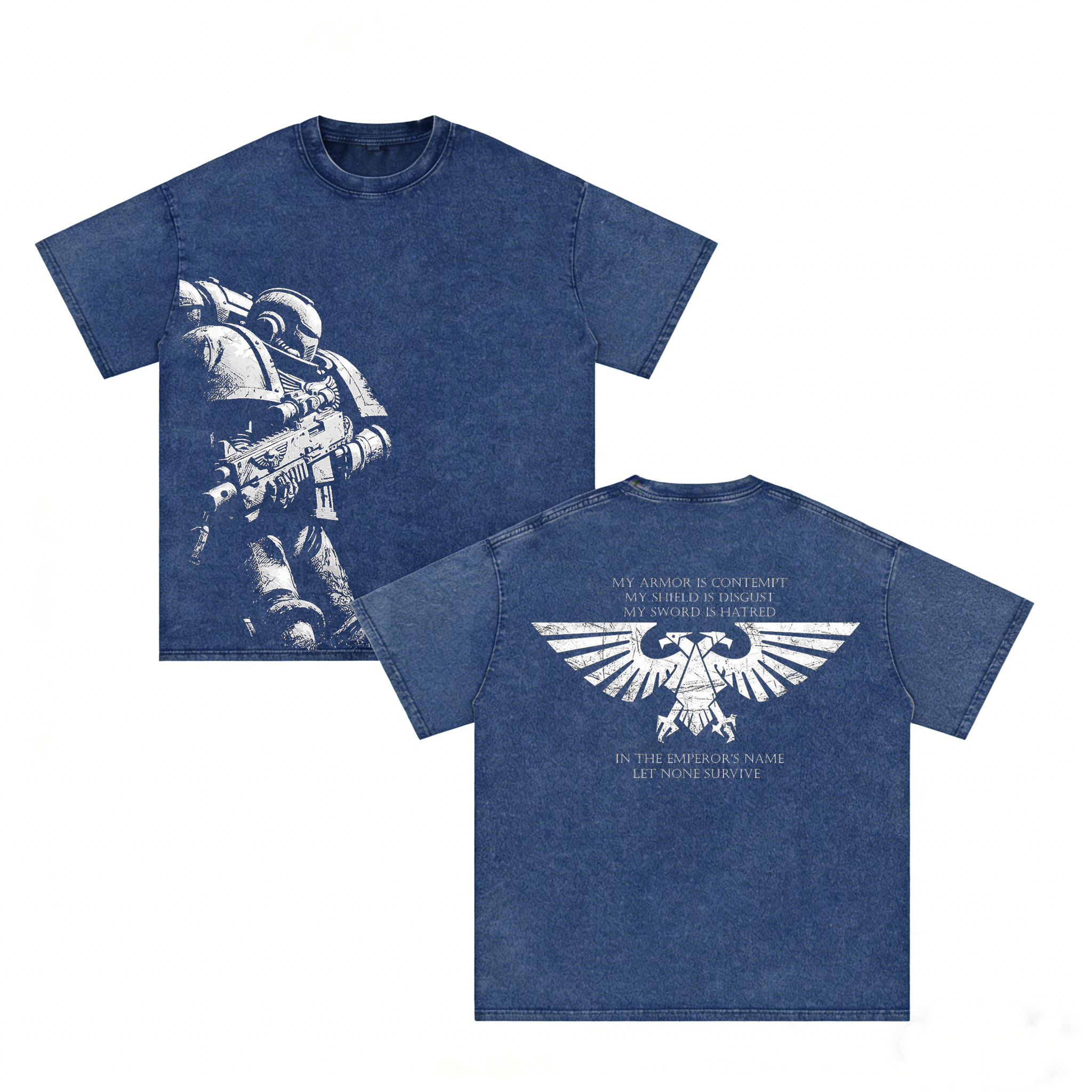 Warhammer 40k Game Unisex Washed T-Shirt
