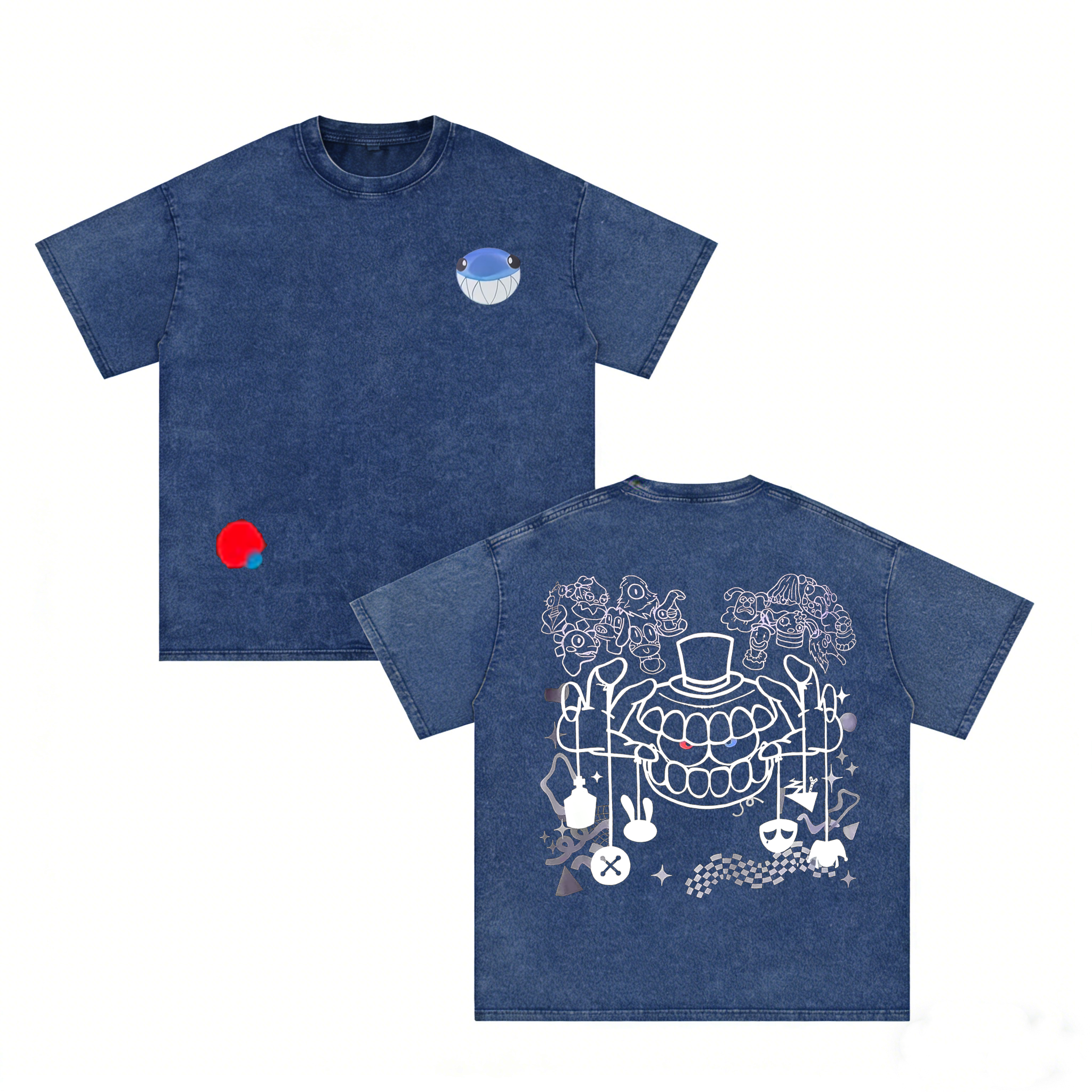 The Amazing Digital Circus Unisex Washed T-Shirt