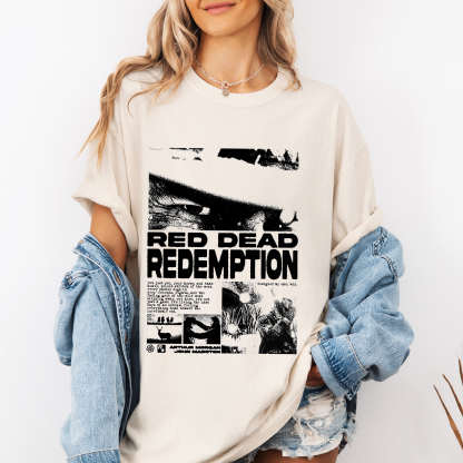 Red Dead Redemption Graphic Oversize Unisex Shirts/Crewneck/Hoodie