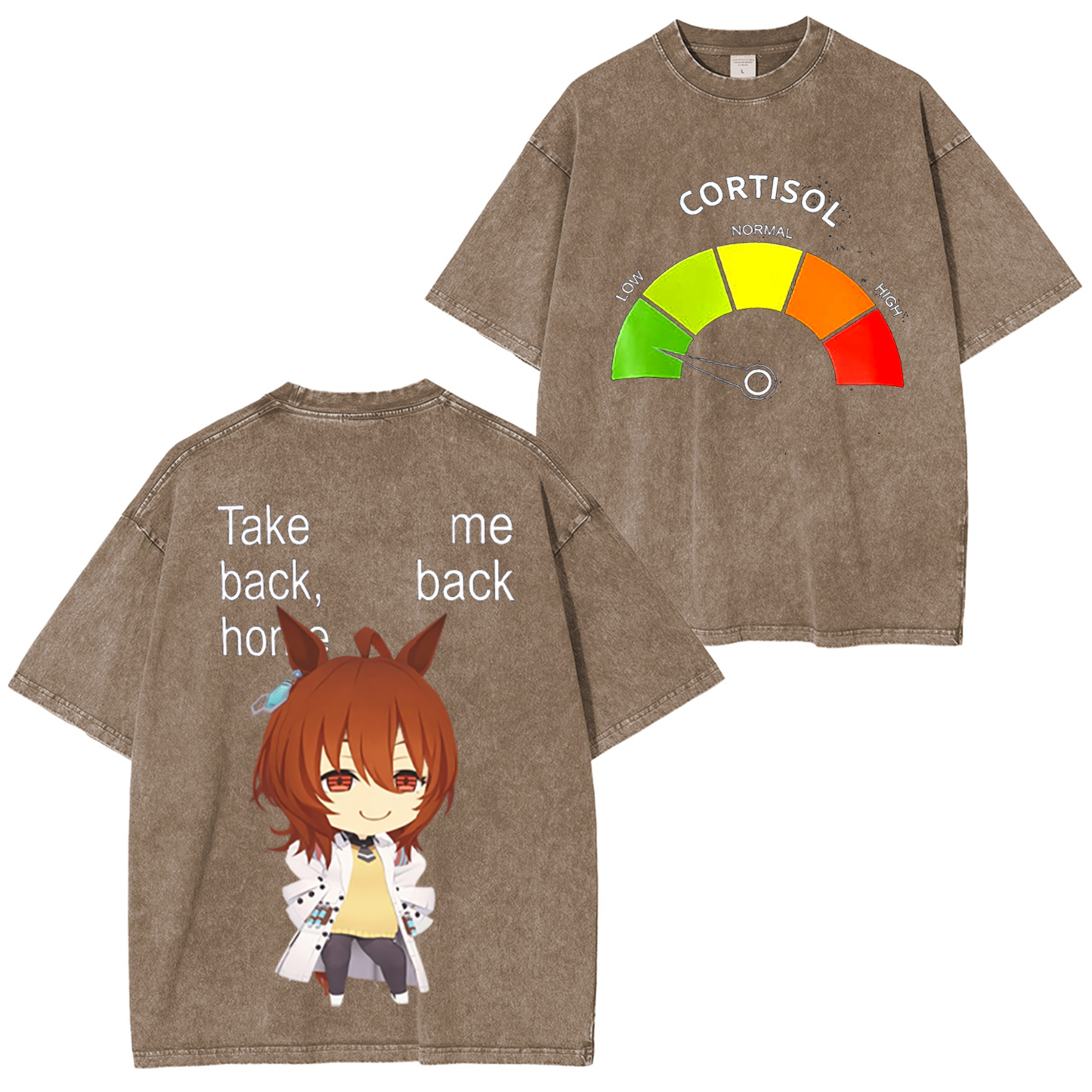 Tuffest Low Cortisol Agnes Tachyon  Anime Oversized T-shirt/Crewneck/Hoodie