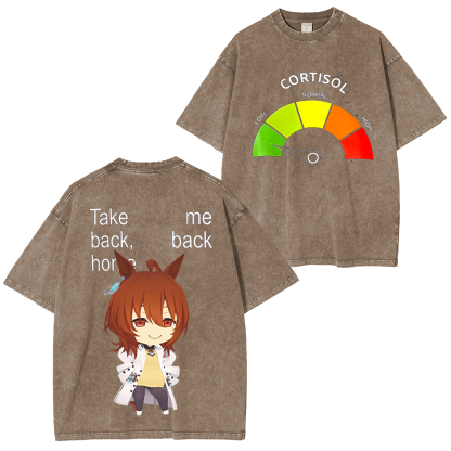 Tuffest Low Cortisol Agnes Tachyon  Anime Oversized T-shirt/Crewneck/Hoodie
