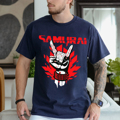 Samurai The Ballad Of Buck Ravers Cyberpunk 2077 Unisex T-shirt/Crewneck/Hoodie