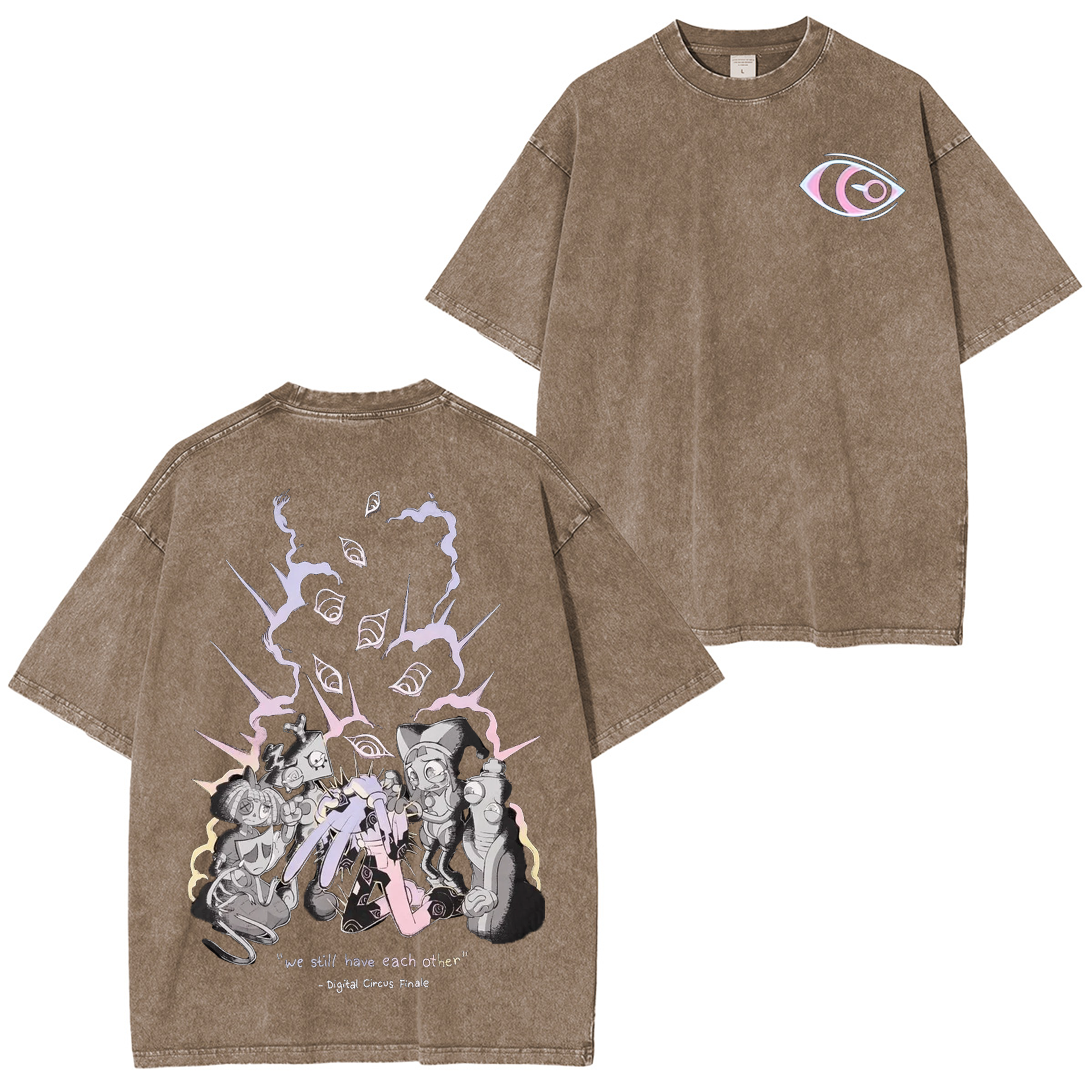 The Amazing Digital Circus Unisex Washed T-Shirt