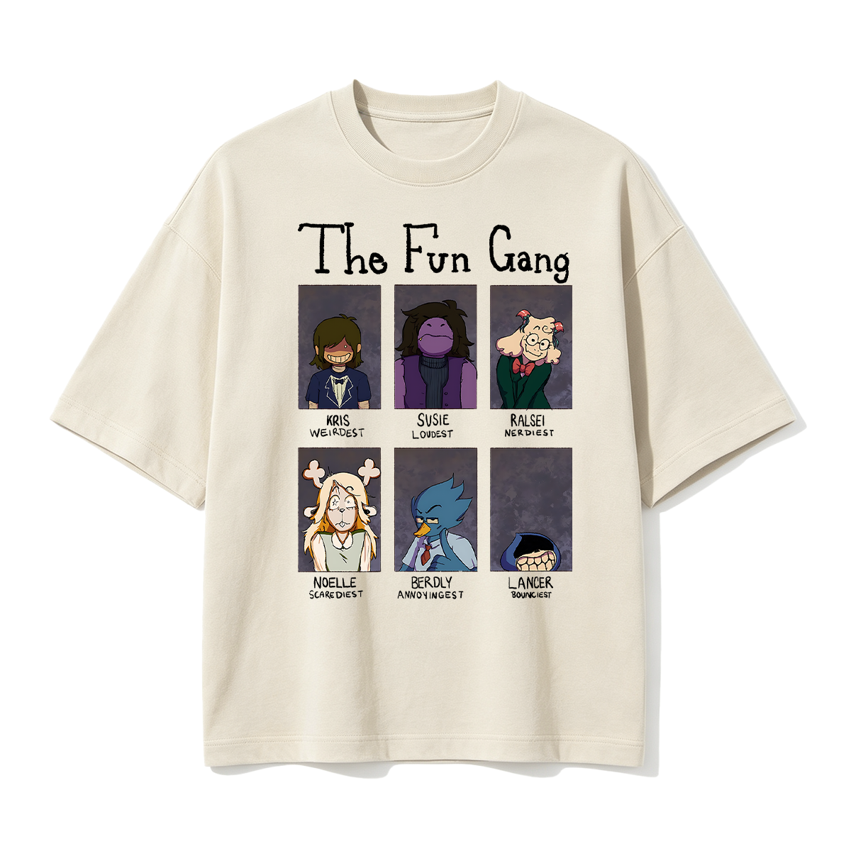 The gangs yearbook Deltarune Unisex T-shirt/Crewneck/Hoodie