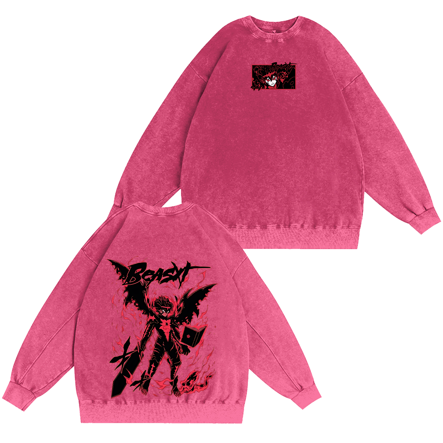 Asta Black Clover Season 2 Oversized T-shirt/Crewneck/Hoodie