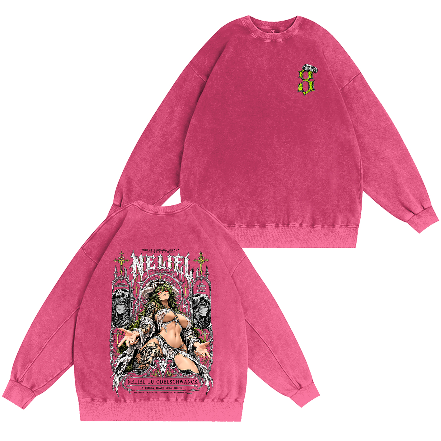 Bleach Nelliel Tu Odelschwanck Oversized T-shirt/Crewneck/Hoodie