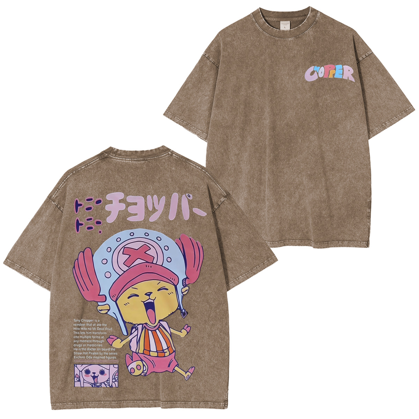 Tony Tony Chopper Anime Oversized T-shirt/Crewneck/Hoodie