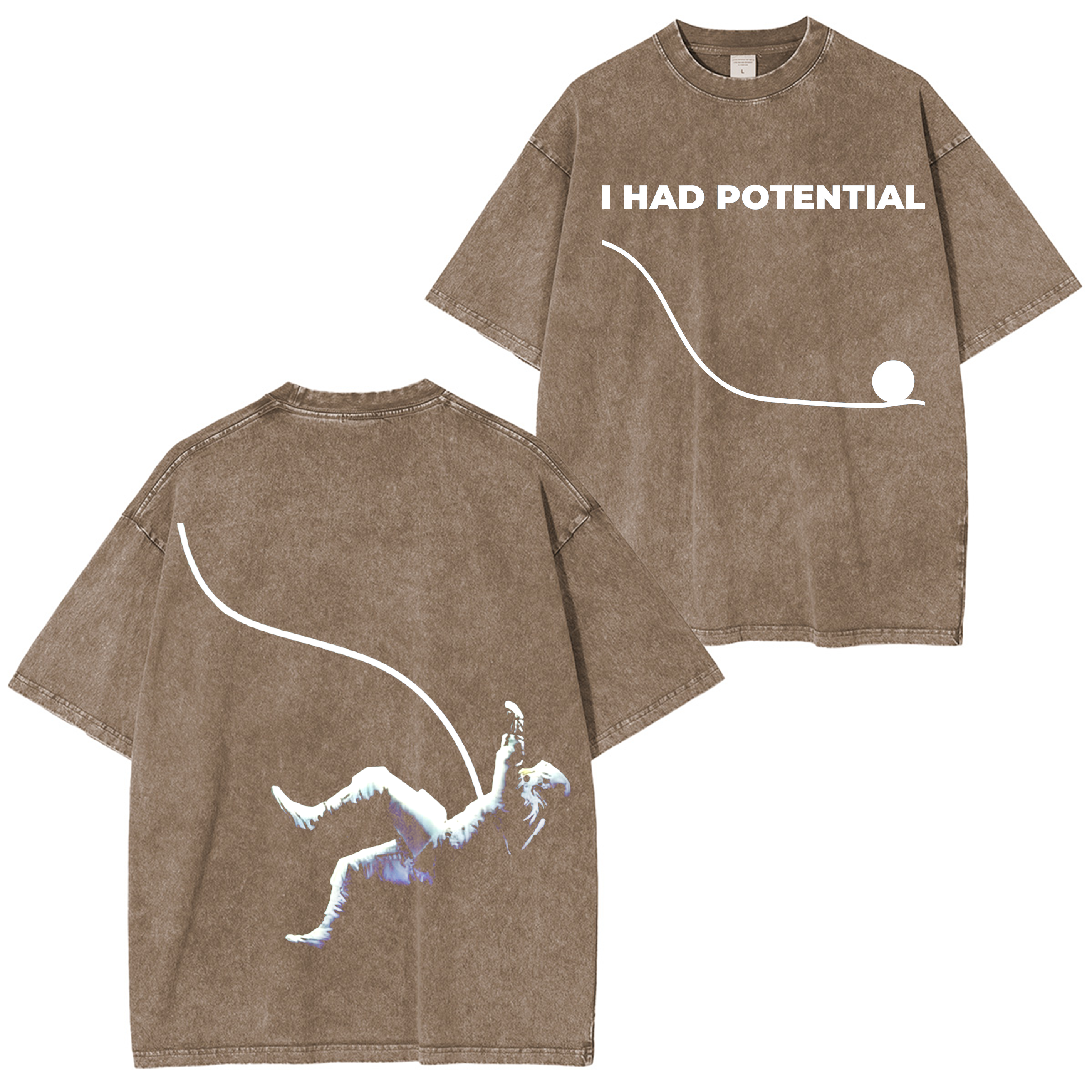 Dr Graces I Had Potential, Project Hail Mary Oversized T-shirt/Crewneck/Hoodie