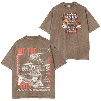 We The Ones,Roman Reigns WWE Oversized T-shirt/Crewneck/Hoodie