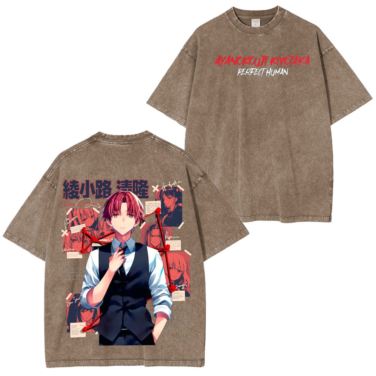 Kiyotaka Ayanokoji,Classroom of the Elite Anime Oversized T-shirt/Crewneck/Hoodie
