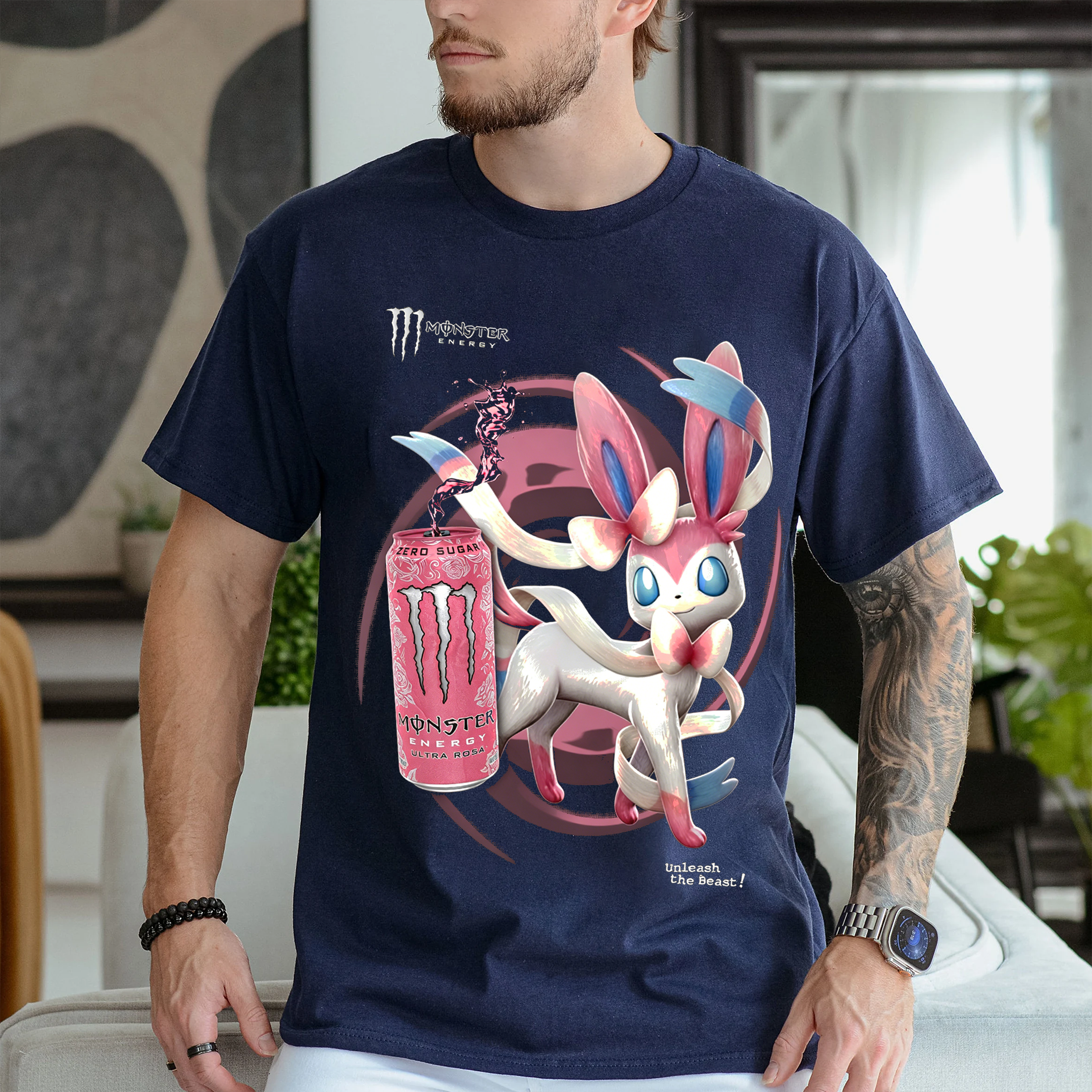 Sylveon X Monster  Unisex T-shirt/Crewneck/Hoodie