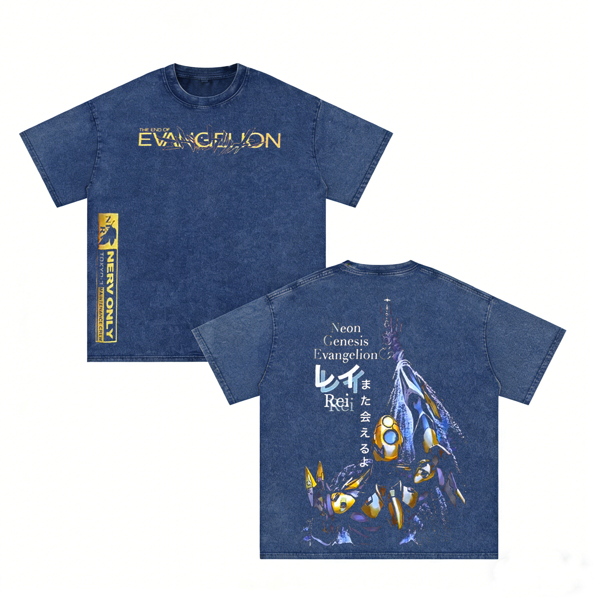 Neon Genesis Evangelion Oversized T-shirt/Crewneck/Hoodie