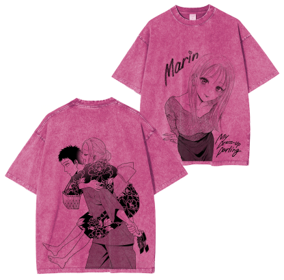 My Dress-Up Darling Anime Unisex Washed T-Shirt