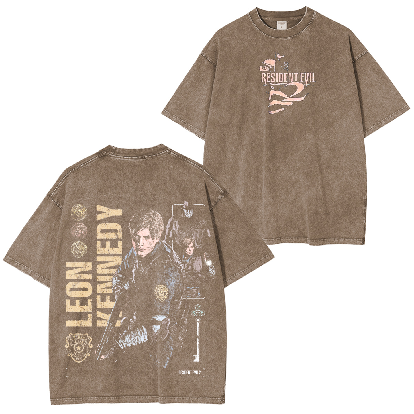 Resident Evil Leon Kennedy Requiem Oversized T-shirt/Crewneck/Hoodie