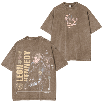 Resident Evil Leon Kennedy Requiem Oversized T-shirt/Crewneck/Hoodie