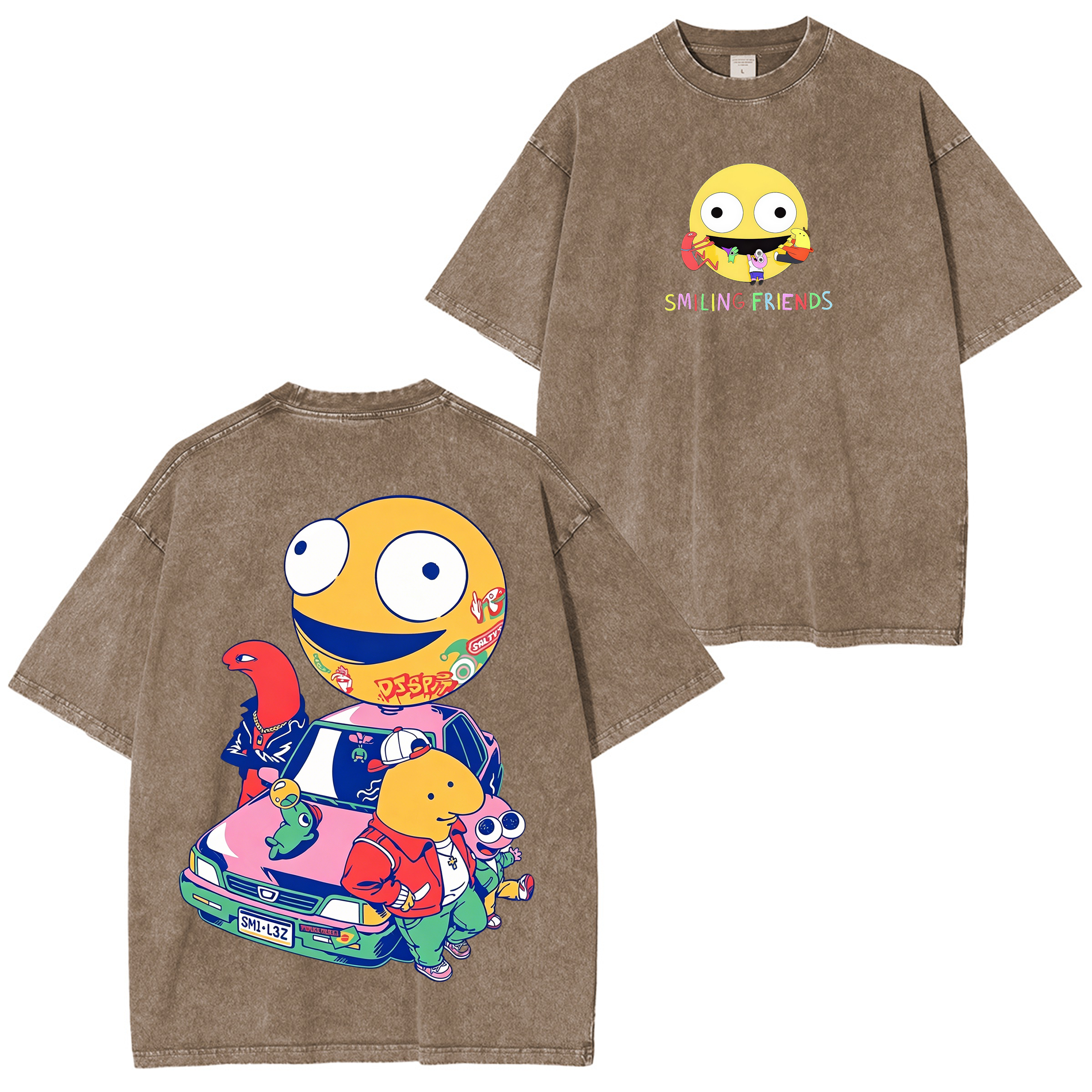 Smiling Friends  Oversized T-shirt/Crewneck/Hoodie