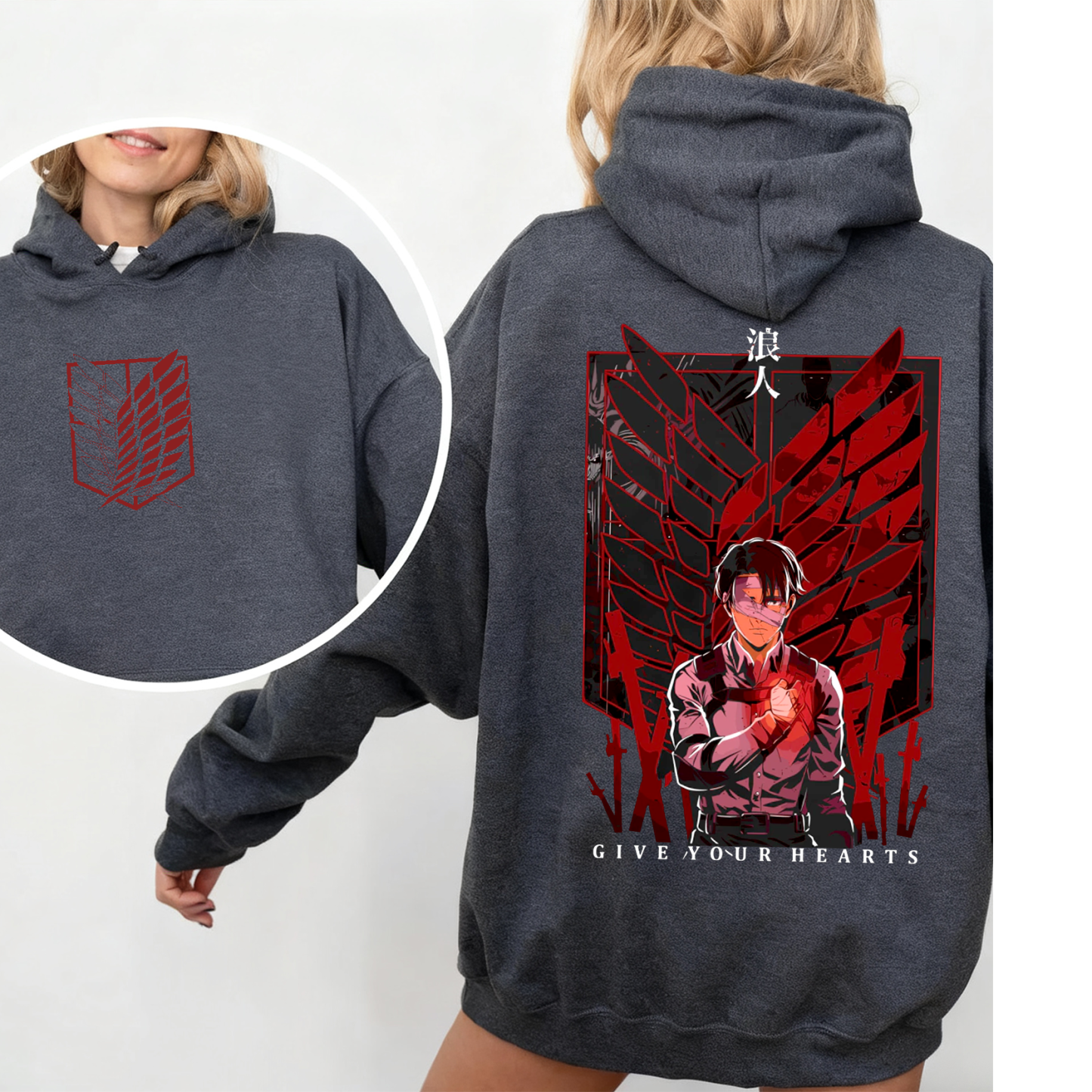 Attack on Titan Oversized T-shirt/Crewneck/Hoodie