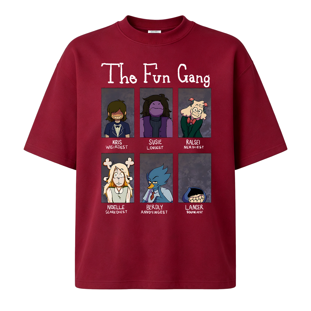 The gangs yearbook Deltarune Unisex T-shirt/Crewneck/Hoodie