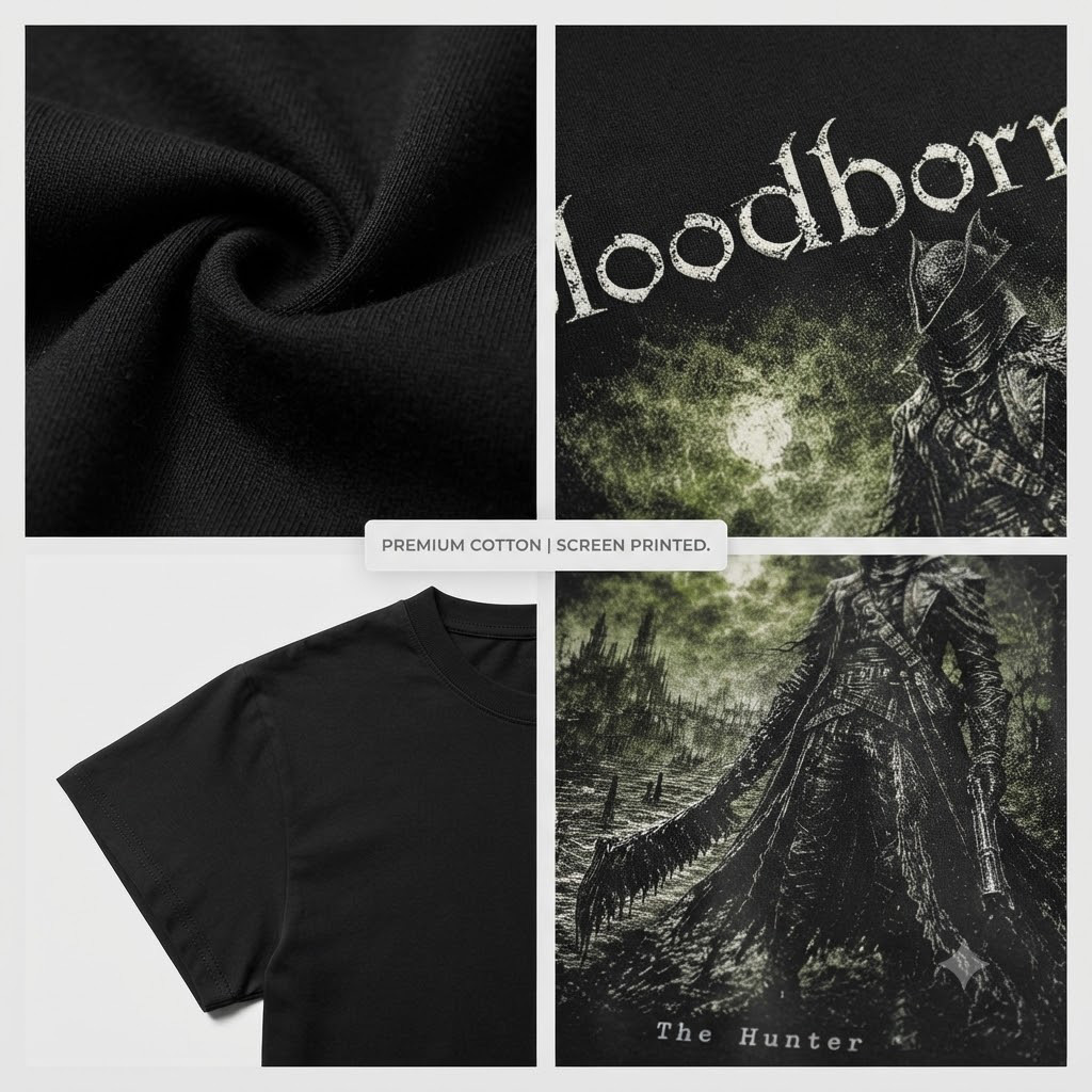 Bloodborne Vintage Washed T-shirt/Crewneck/Hoodie