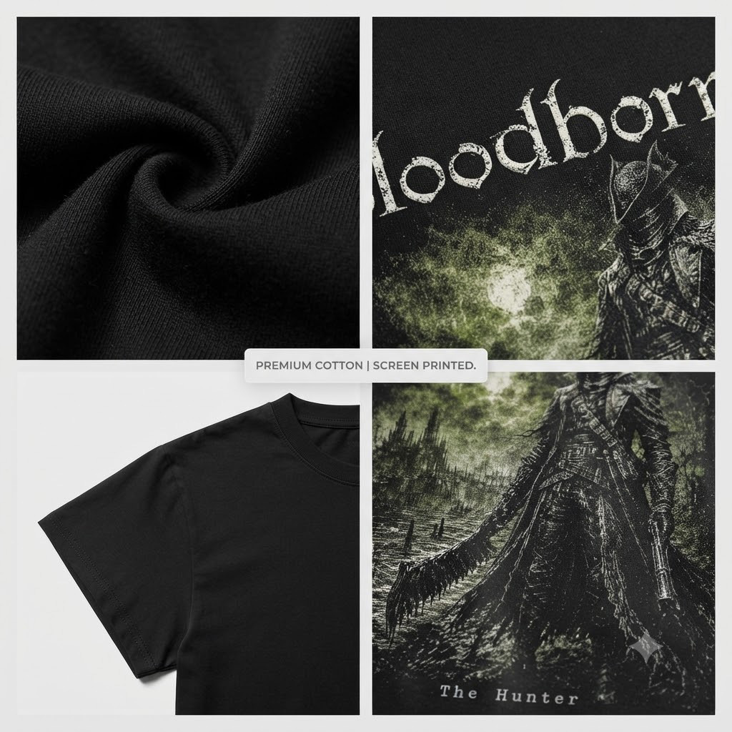 Bloodborne Vintage Washed T-shirt/Crewneck/Hoodie