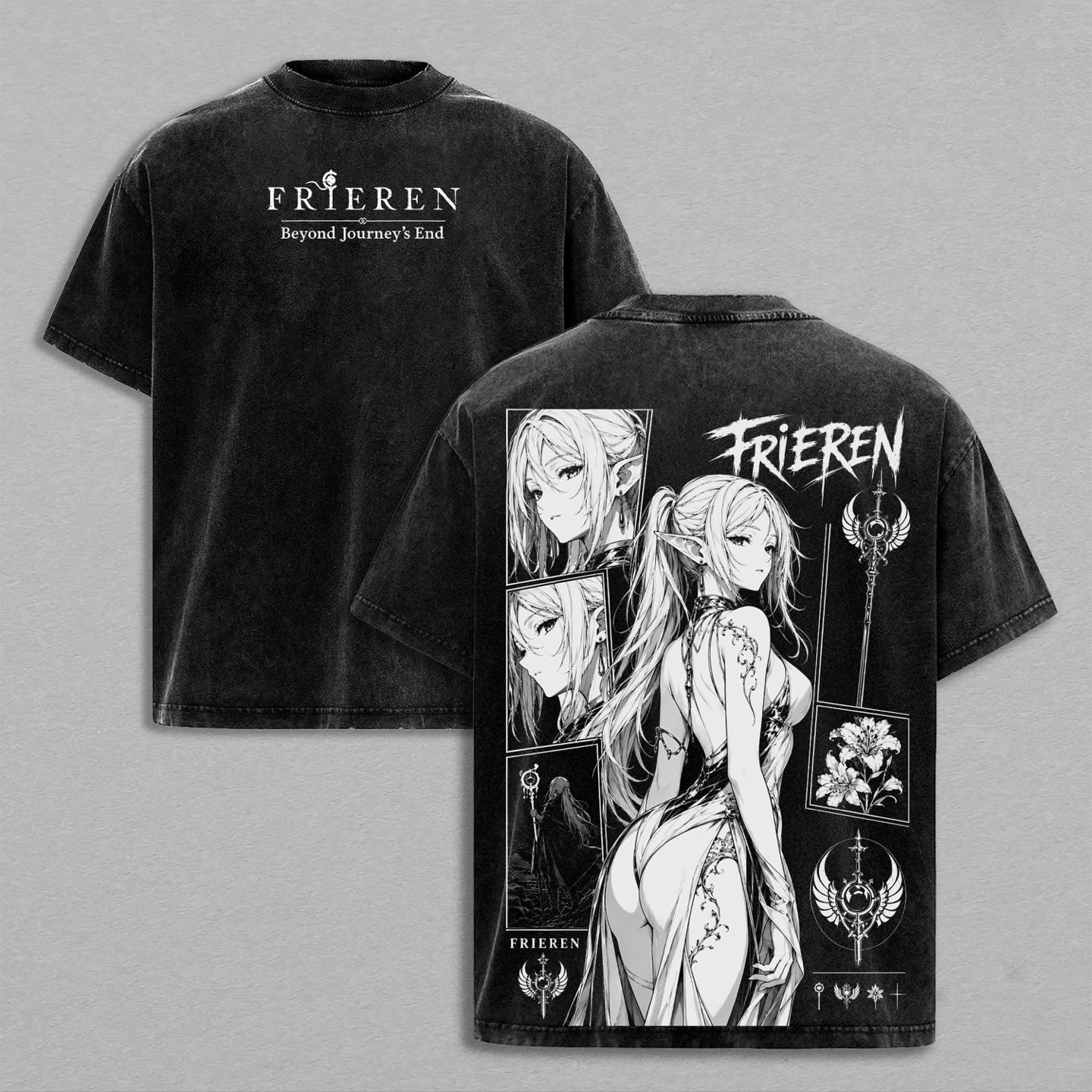 Frieren Unisex Washed T-Shirt