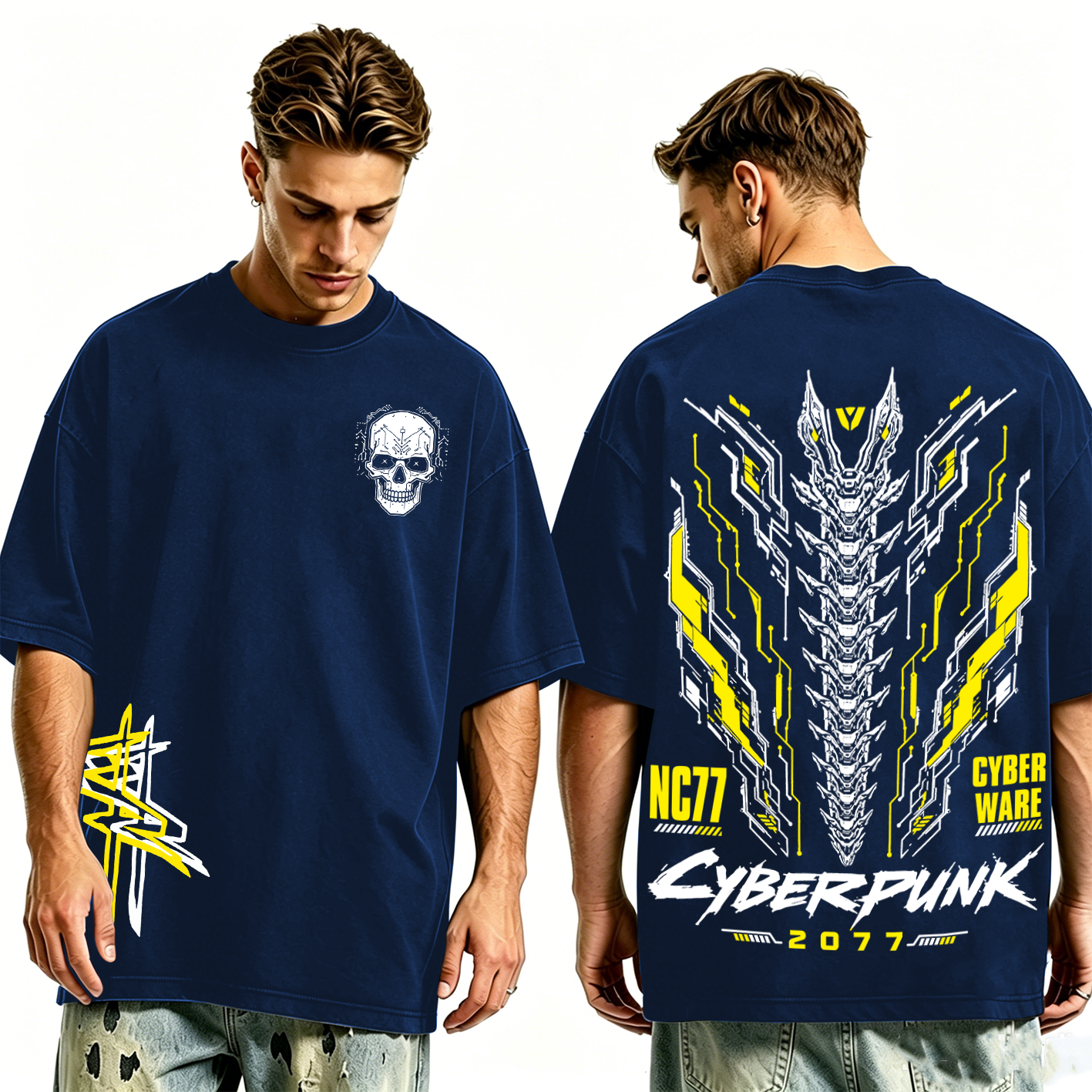 Cyberpunk 2077 Washed T-shirt/Crewneck/Hoodie
