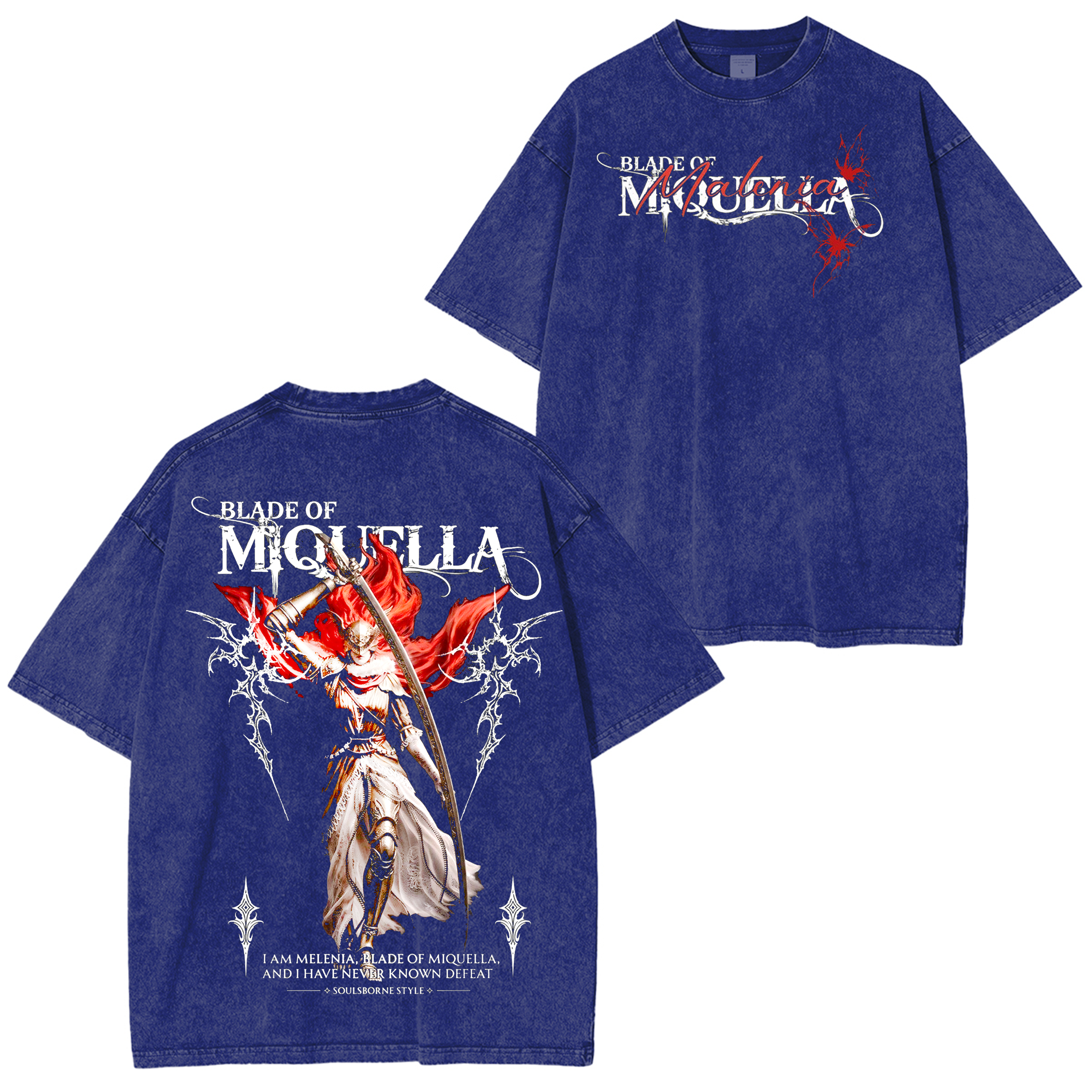 Malenia Blade of Miquella,Elden Ring Unisex Washed T-Shirt