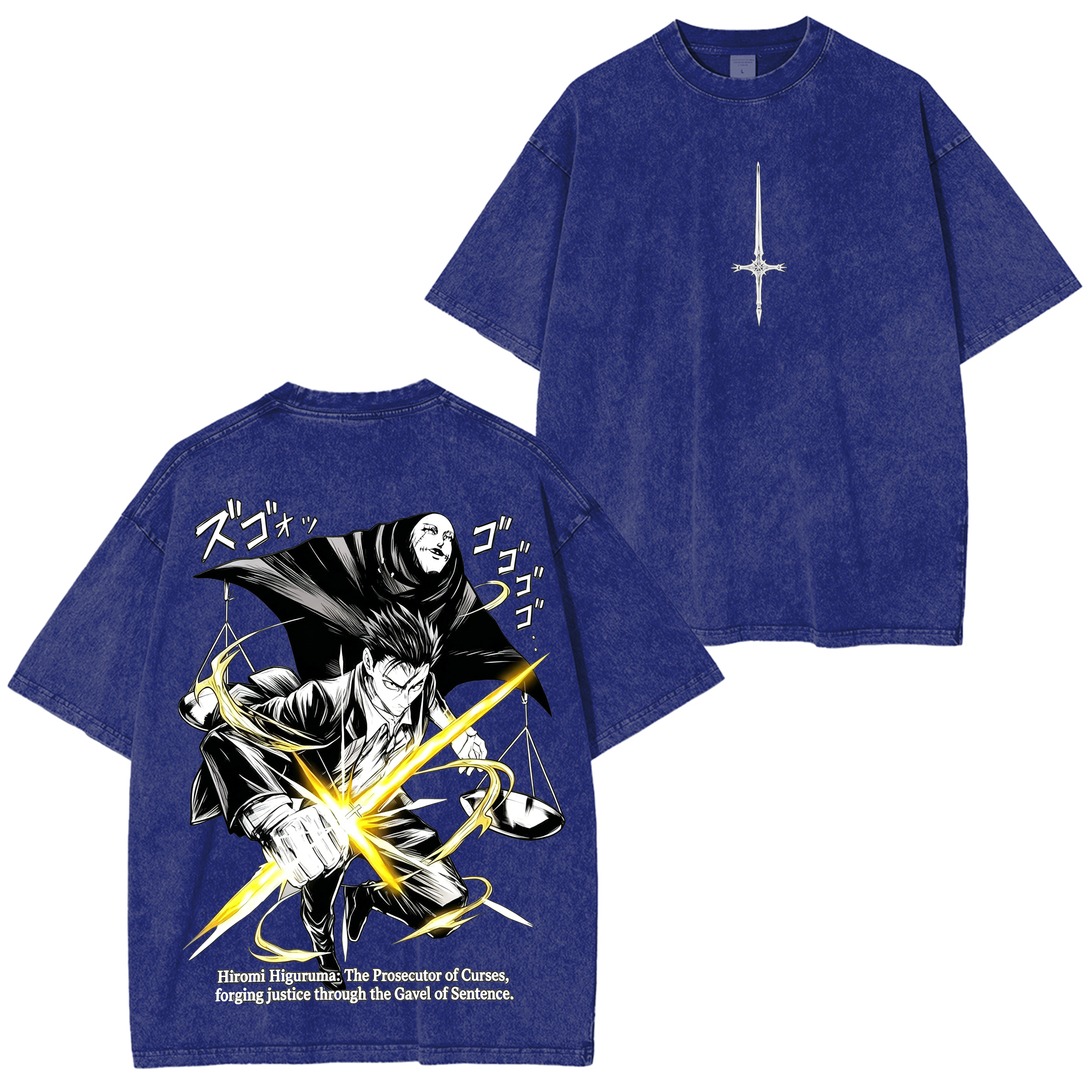 Higuruma Hiromi,Jujutsu Kaisen Unisex Washed T-Shirt