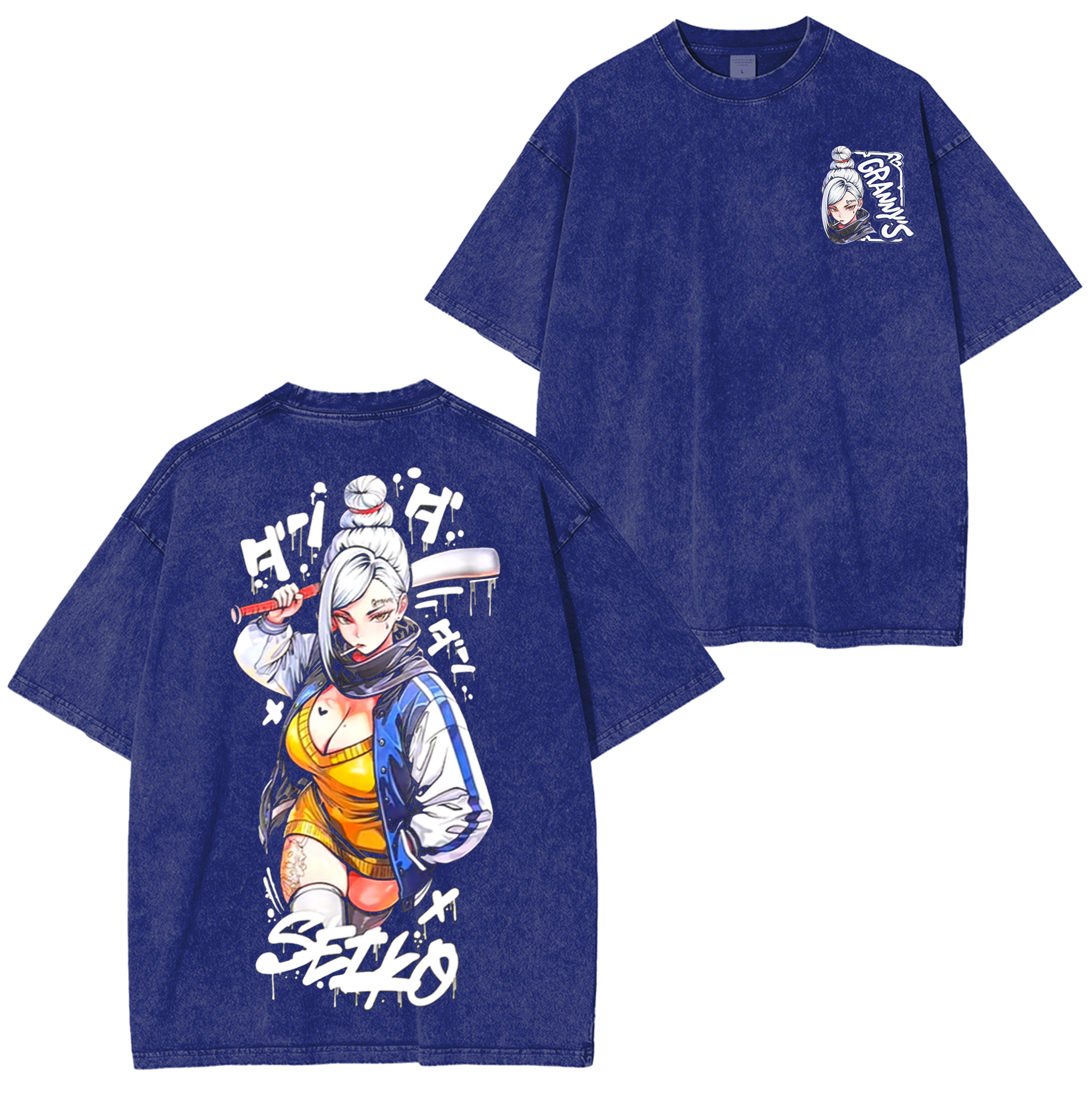 Seiko Ayase,Dandadan Anime Unisex Washed T-Shirt