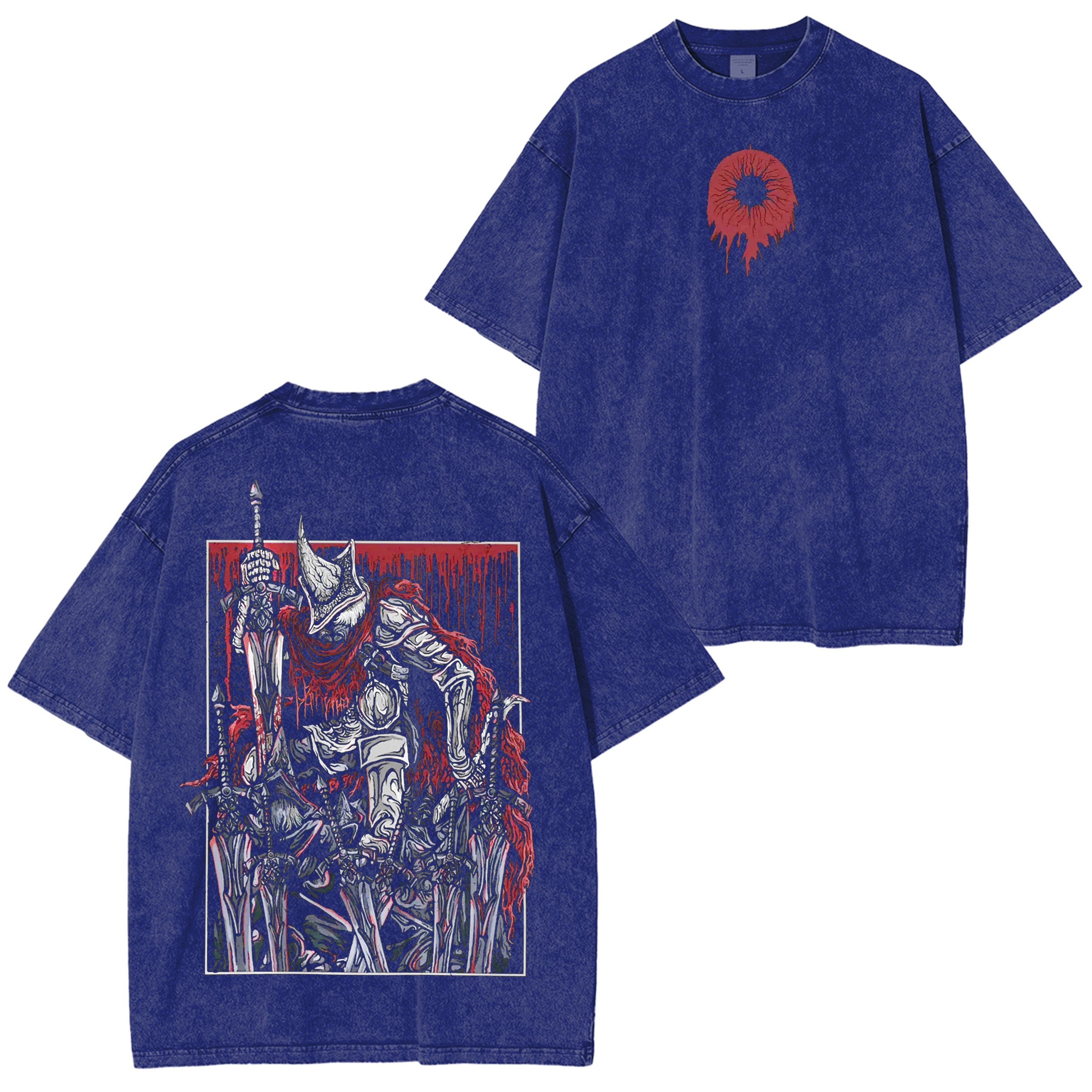 Abyss Watchers Game Unisex Washed T-Shirt