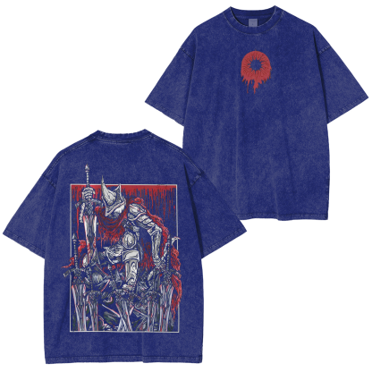 Abyss Watchers Game Unisex Washed T-Shirt