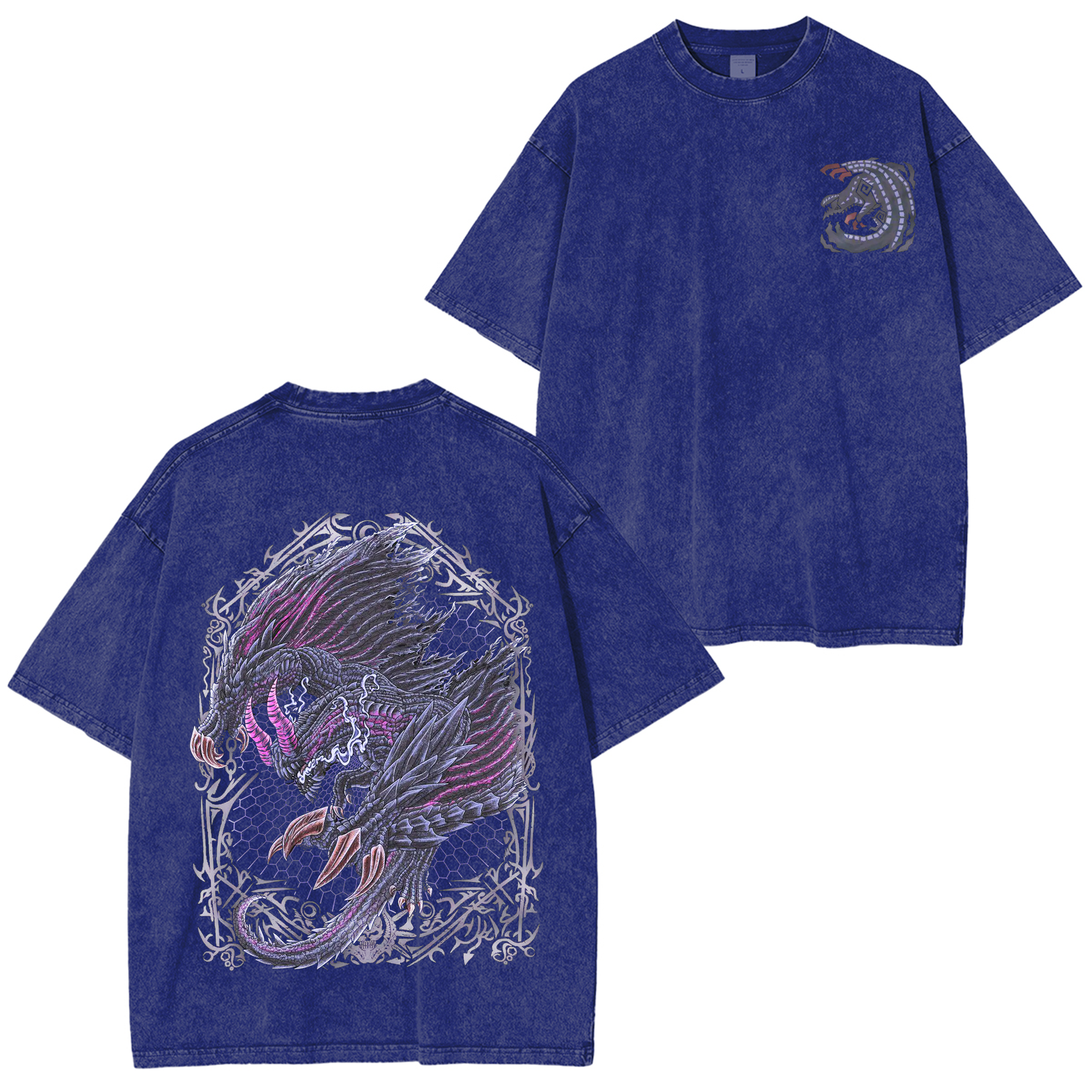 Gore Magala the Black Eclipse Game Unisex Washed T-Shirt