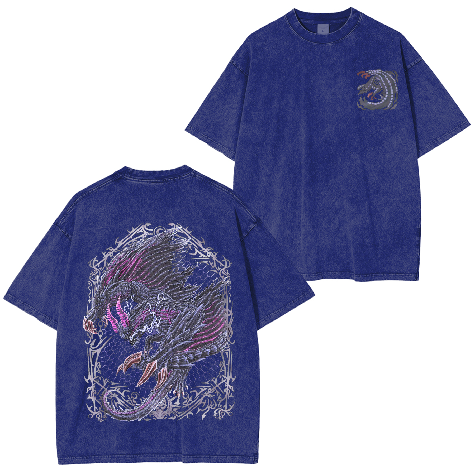 Gore Magala the Black Eclipse Game Unisex Washed T-Shirt