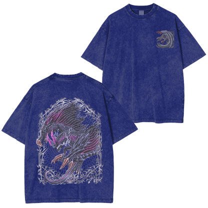Gore Magala the Black Eclipse Game Unisex Washed T-Shirt